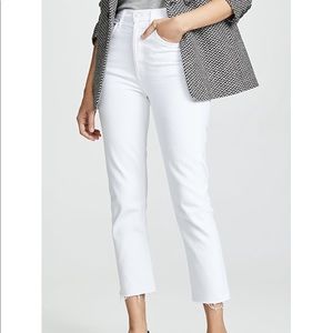 Agolde Hi Rise Straight Riley Crop Jeans